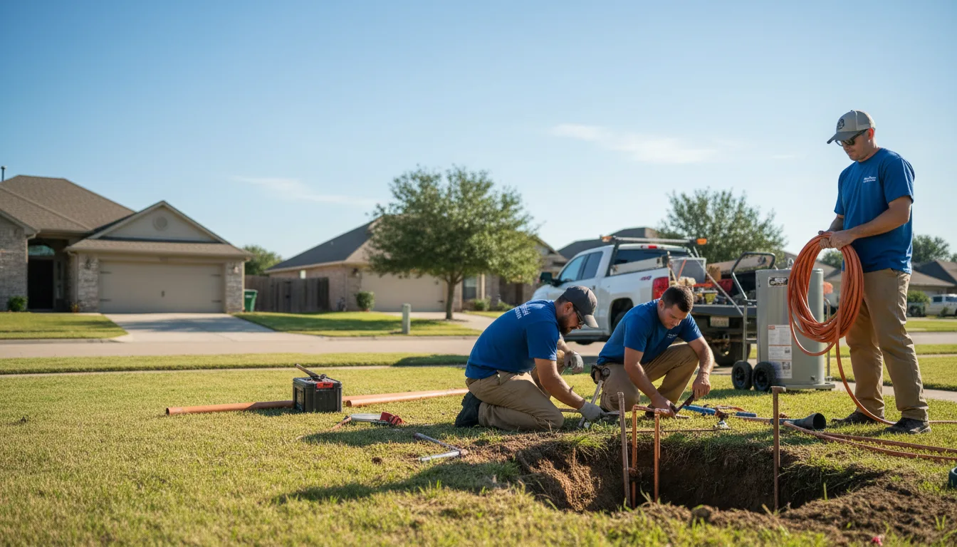Plumber in Masterson, TX near me